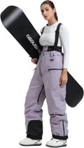 GSOU SNOW Women's Loose Fit Snowboard Pants for Winter Activities