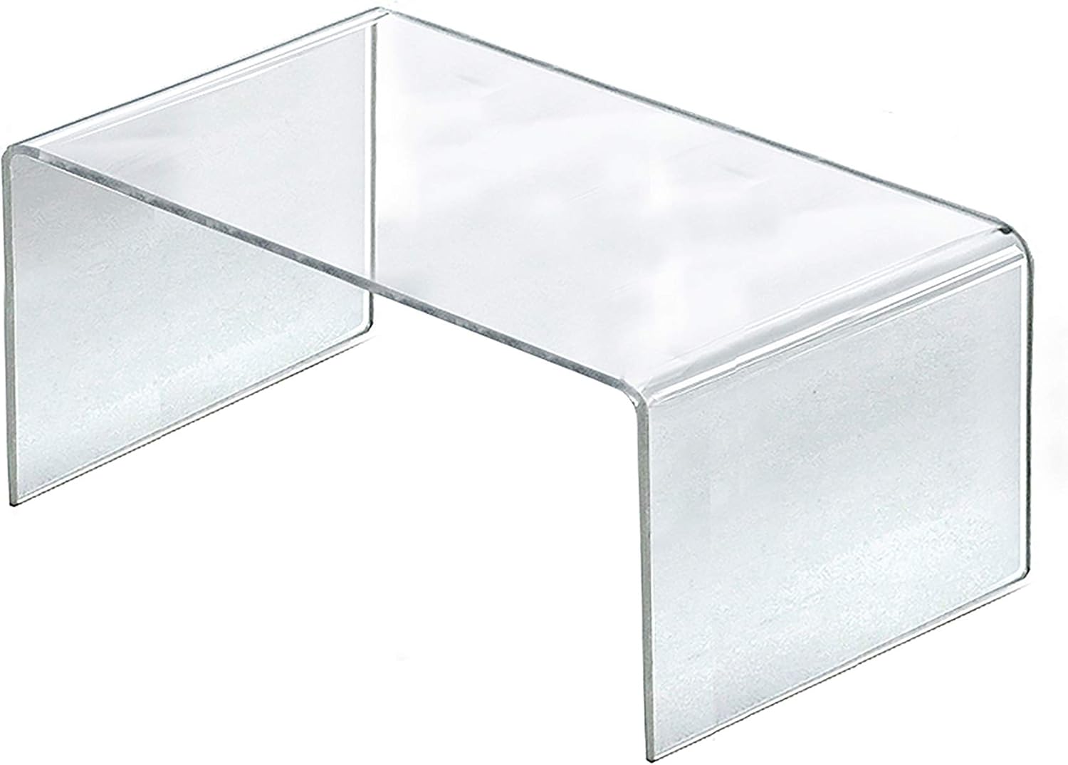 Acrylic Laptop Stand for Desk - Clear Monitor Riser 4 Pack
