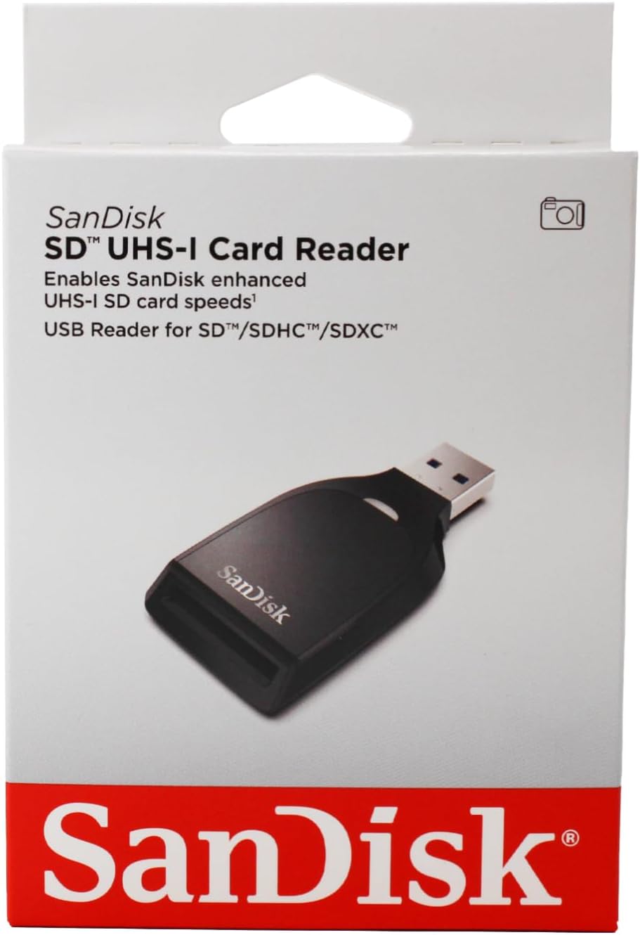 SanDisk UHS-I Card Reader - High-Speed Data Transfer