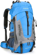 King'sGuard 60L Hiking Backpack Lightweight Waterproof Pack - Large