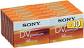 Sony Mini DV Tape DVC60PRL 60min 10-Pack - Reliable Archival Media