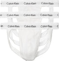 Calvin Klein Cotton Stretch 3-pack Jock Strap - Low Rise Support