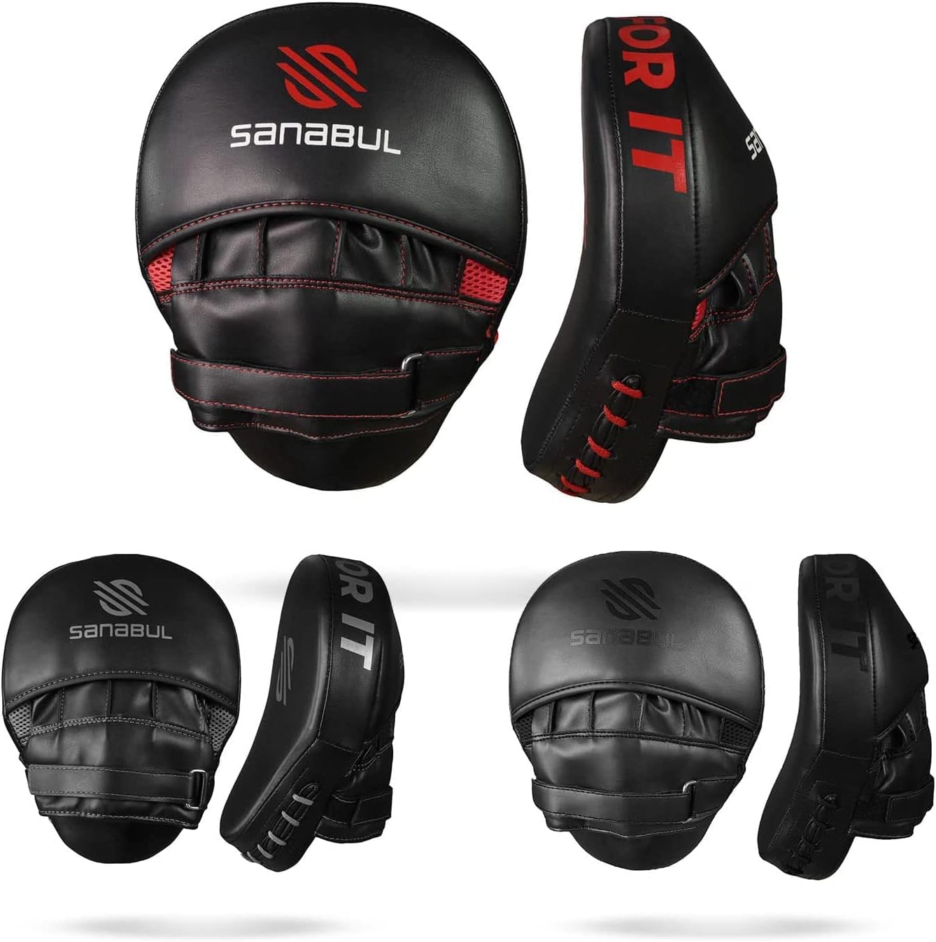 Sanabul Curved Punching Mitts: Train with Precision!