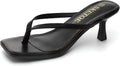 Kitten Heels for Women Comfortable Summer Flip Flop Sandals