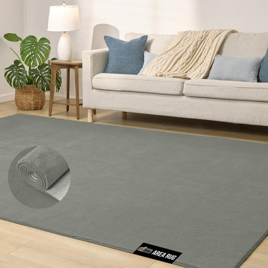 GORILLA GRIP Slip Resistant Soft Washable Area Rug for Home