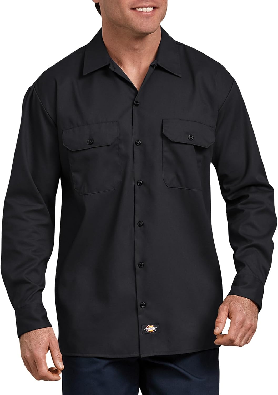 Dickies Mens Flex Relaxed Fit Long Sleeve Work Shirt Review