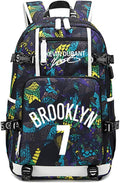 Basketball Player KD-7 Luminous Backpack Travel Daypack - Glow Logo