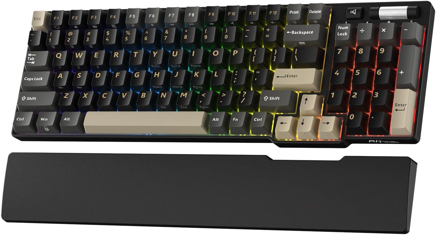 RK96 RGB Limited Edition Wireless Mechanical Keyboard Review