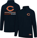 Ultra Game NFL Official Super Soft Quarter Zip Long Sleeve T-Shirt one