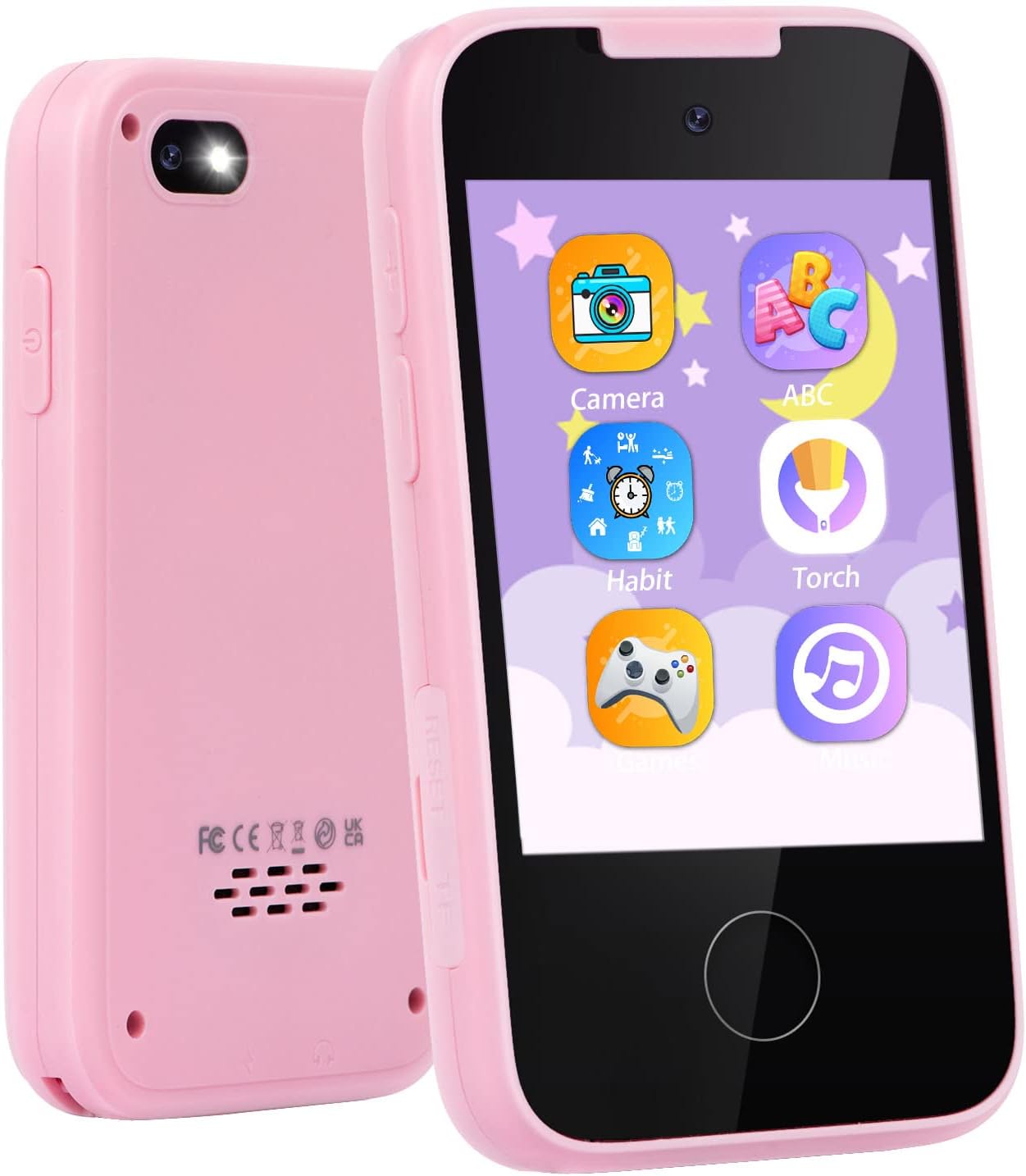 Kids Phone Toys for 3-8 Year Olds with Dual Camera Features