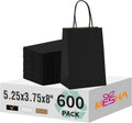 Mesha Kraft Paper Bags 600 Pack for Shopping and Gifts