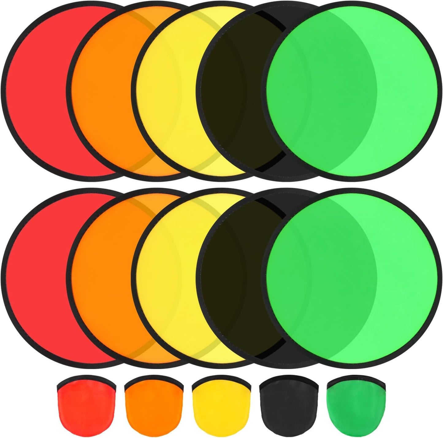 Flying Disc Fans Set - Fun Summer Party Favors!
