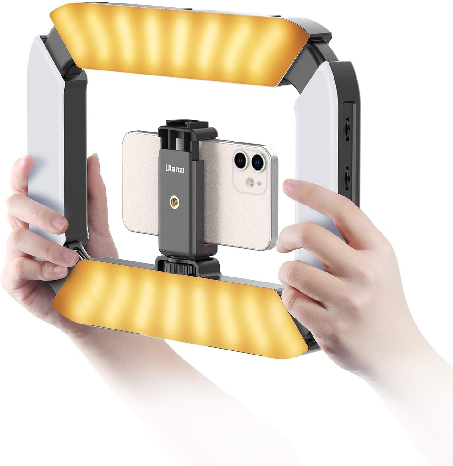 ULANZI Smartphone Video Rig with Light for Filmmaking and Vlogging