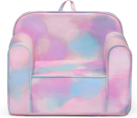 Cozy Tie Dye Foam Chair for Kids Ages 18 Months and Up