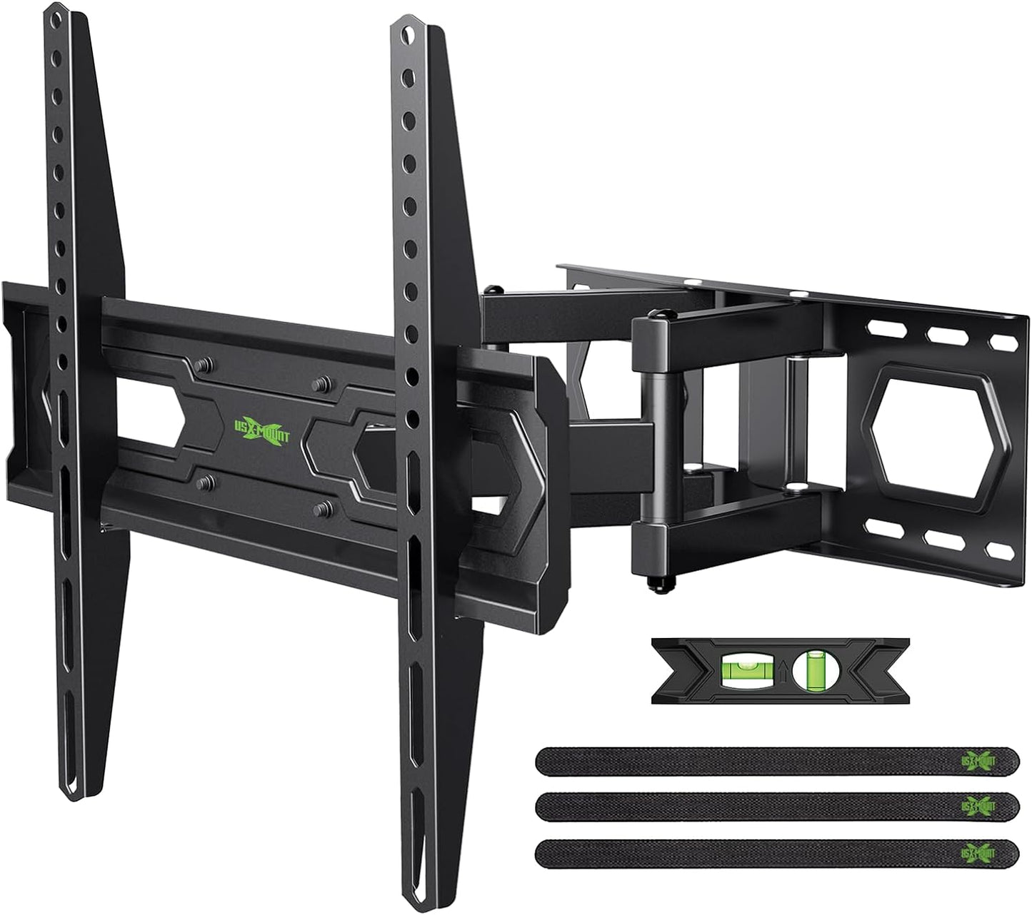 Swivel & Tilt Full Motion TV Mount - USX MOUNT - Fits 32-65in TVs up to 110lbs