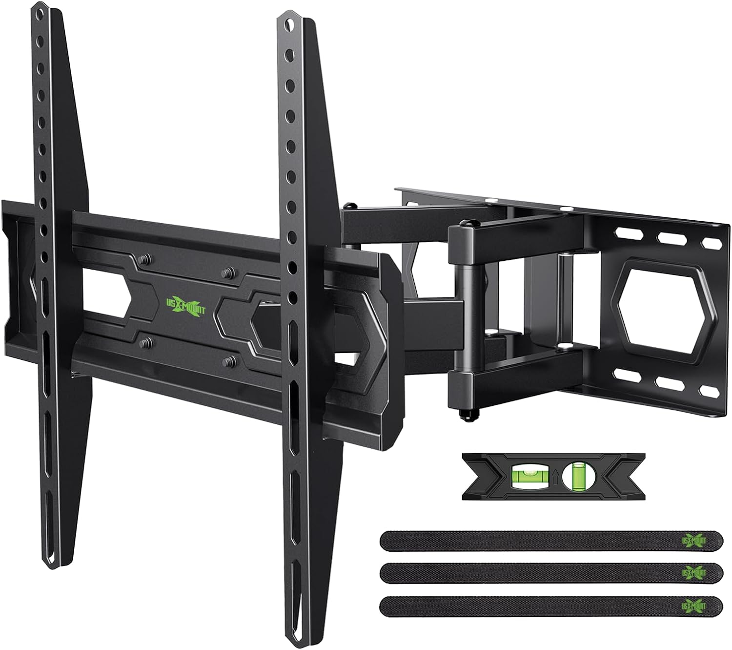 Swivel & Tilt Full Motion TV Mount - USX MOUNT - Fits 32-65in TVs up to 110lbs