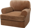 H.VERSAILTEX T Cushion Sofa Cover 2 Piece Velvet Slipcover - Plush Fit