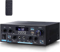 AK55 Bluetooth 5.0 Amplifier Home Audio - 2.0 Channel 140W Stereo Amp