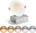 6 in 5CCT Ultra-Thin LED Recessed Ceiling Light - Dimmable High