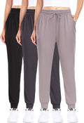 3 Pack Joggers for Women and Women's Sweatpants with Pockets