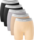 BAMBOO COOL Womens Boxer Briefs Boy Shorts Underwear - Soft Panties