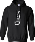Stay Warm and Stylish in Bite Me Fish Hook Hoodie