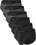 BAMBOO COOL Mens Breathable Soft Underwear Briefs - Open-Fly Comfort
