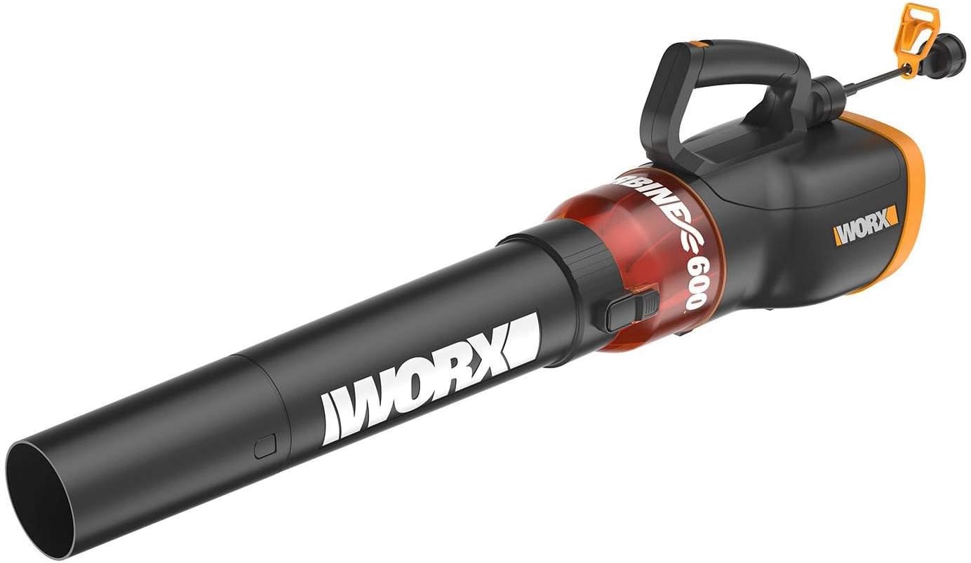 WORX WG520 12 Amp Turbine 600 Electric Leaf Blower Review