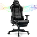 Ultimate Gaming Chair with Speakers and Footrest