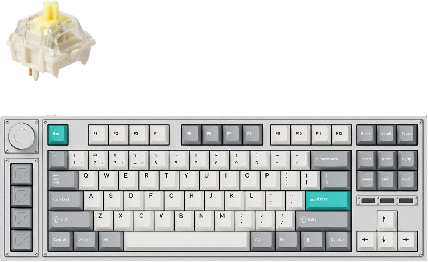 LEMOKEY Sleek Wireless Custom Keyboard