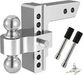YIZBAP Aluminum Adjustable Trailer Hitch for Heavy Duty Towing