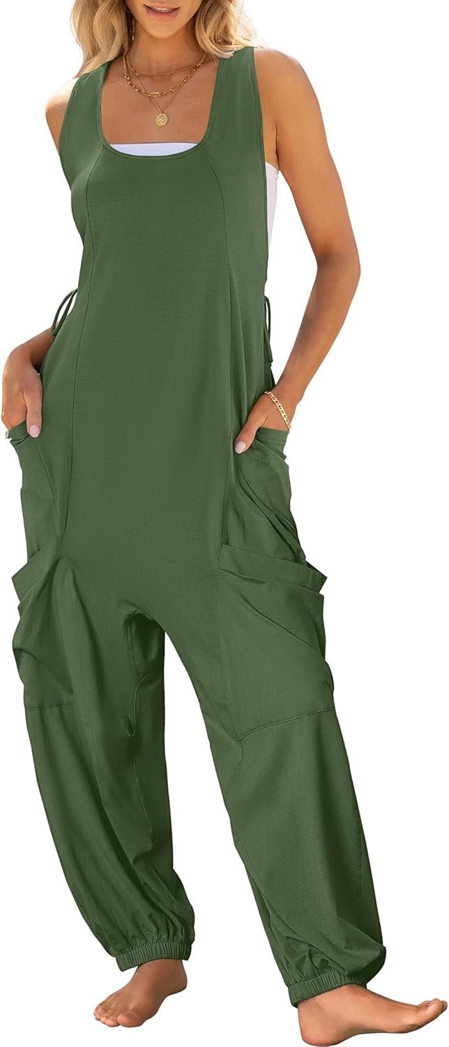 Trendy Summer Outfits: ANRABESS Women Overalls Jumpsuits