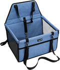 Pet Car Seat Booster for Small Dogs and Puppies - Sturdy Reinforced
