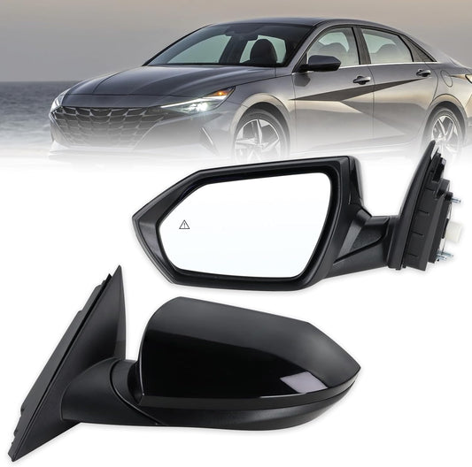 Left Driver Side Mirror for 2021-2025 Hyundai Elantra Models
