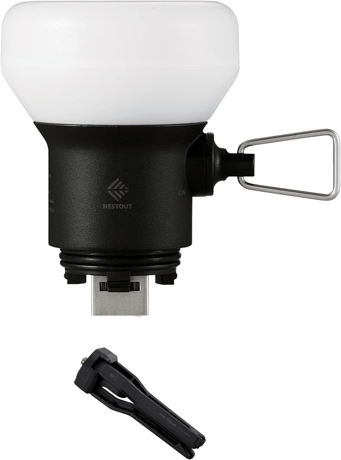 ELECOM NESTOUT Dimmable LED Lantern - Portable & Water Resistant