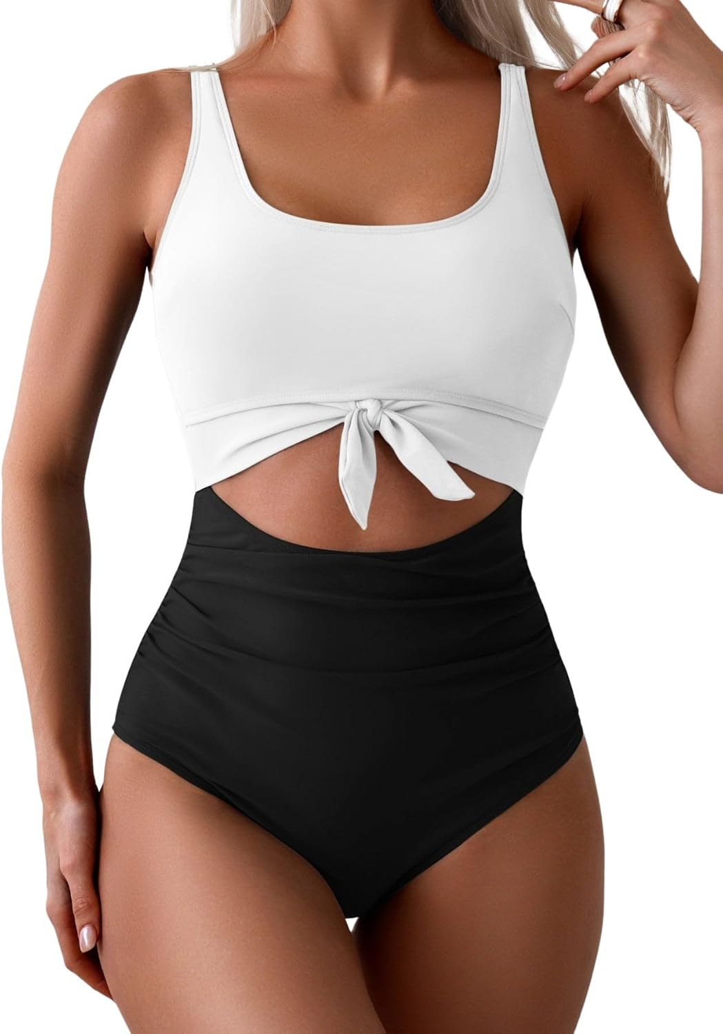 Eomenie Women's One Piece Swimsuit for Tummy Control & Style