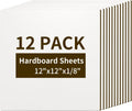 PYD Life 12 Pack Sublimation Hardboard 12 in x 12 in Sheets - Bulk