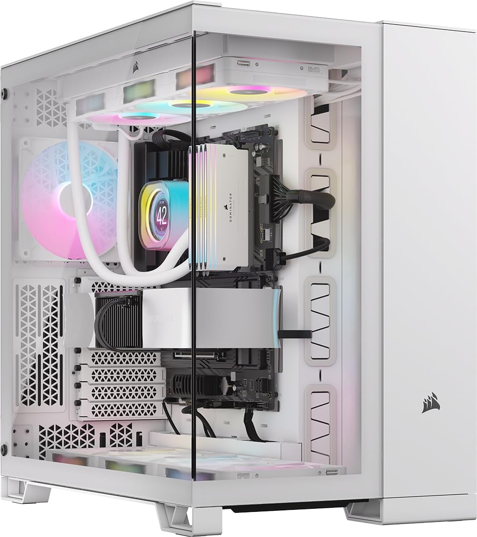 CORSAIR iCUE LINK 6500X RGB Mid-Tower ATX Case with Glass