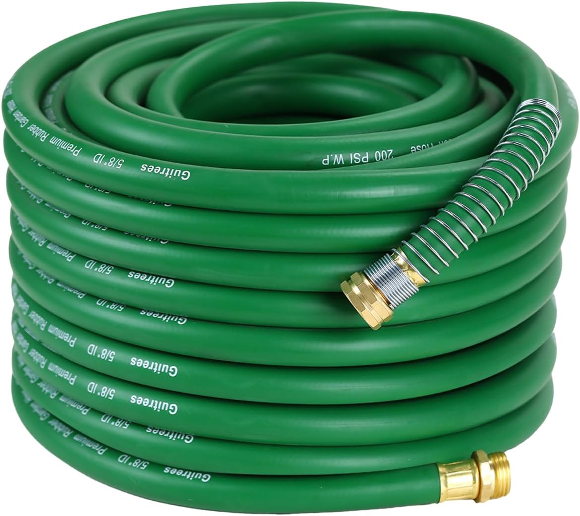 100FT Heavy Duty Rubber Garden Hose for All Your Needs