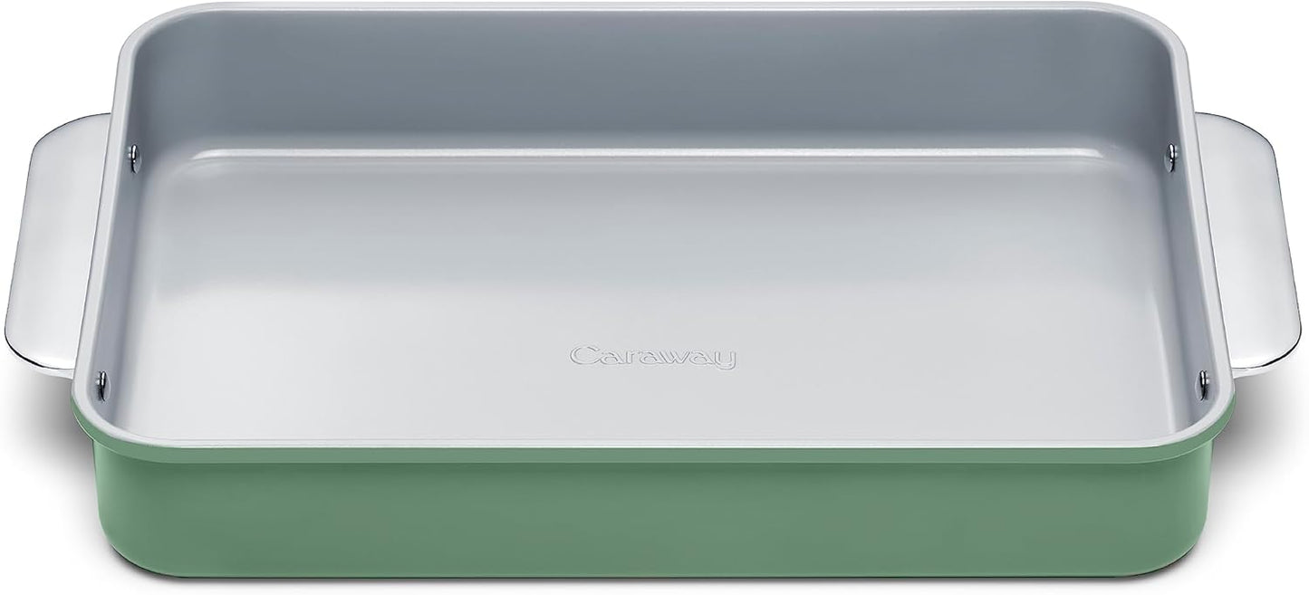 Caraway Non-Stick Ceramic 9x13 Rectangle Pan for Healthy Baking