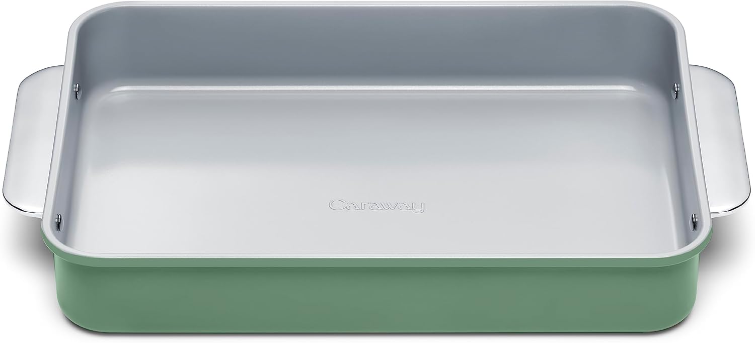 Caraway Non-Stick Ceramic 9x13 Rectangle Pan for Healthy Baking