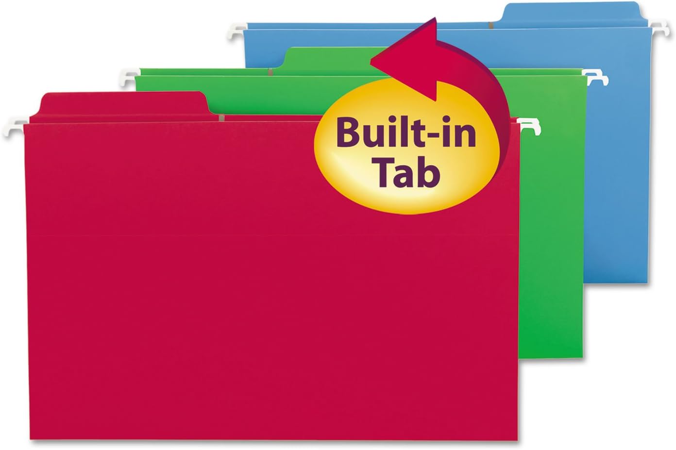 Smead FasTab Hanging File Folders for Legal Size Organization