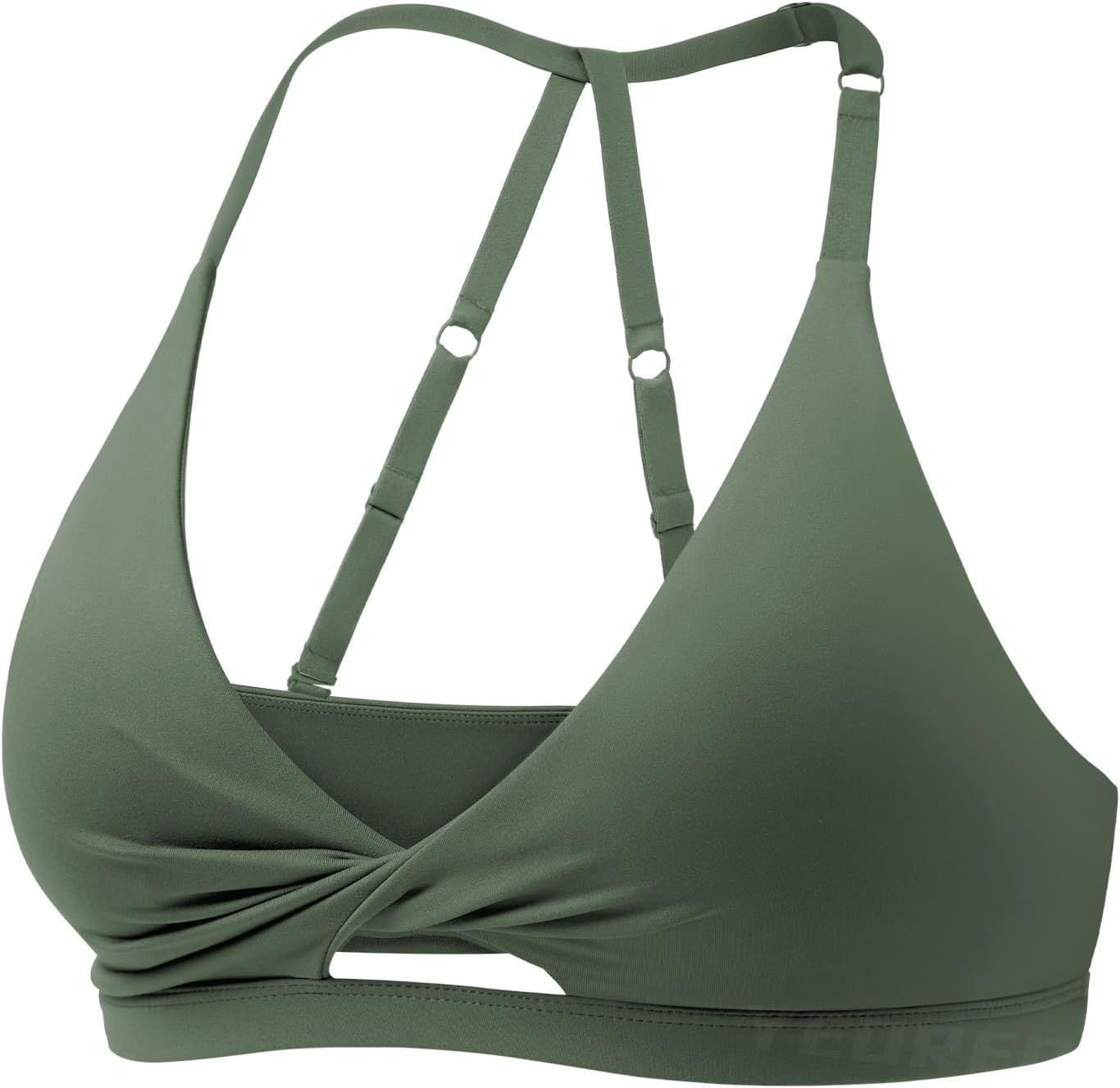 YEOREO Sports Bras for Women Open Back Workout Gym Bra