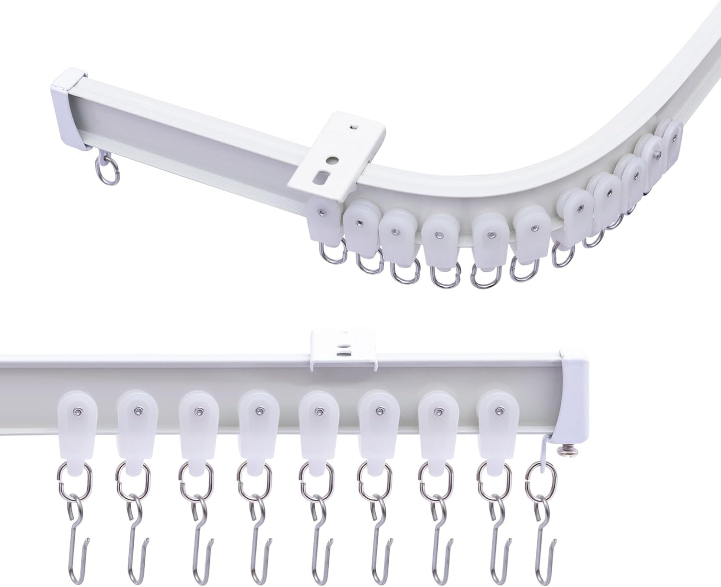 Ceiling Curtains Track System for Flexible Room Dividers