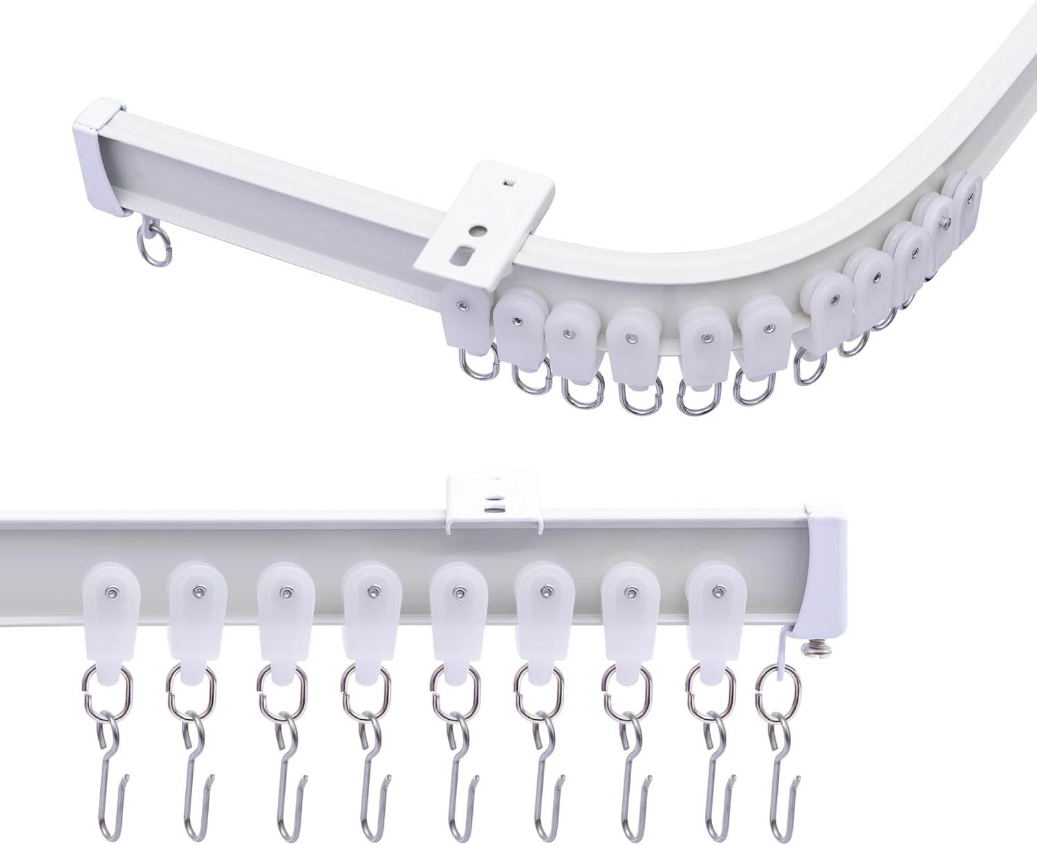 Ceiling Curtains Track System for Flexible Room Dividers