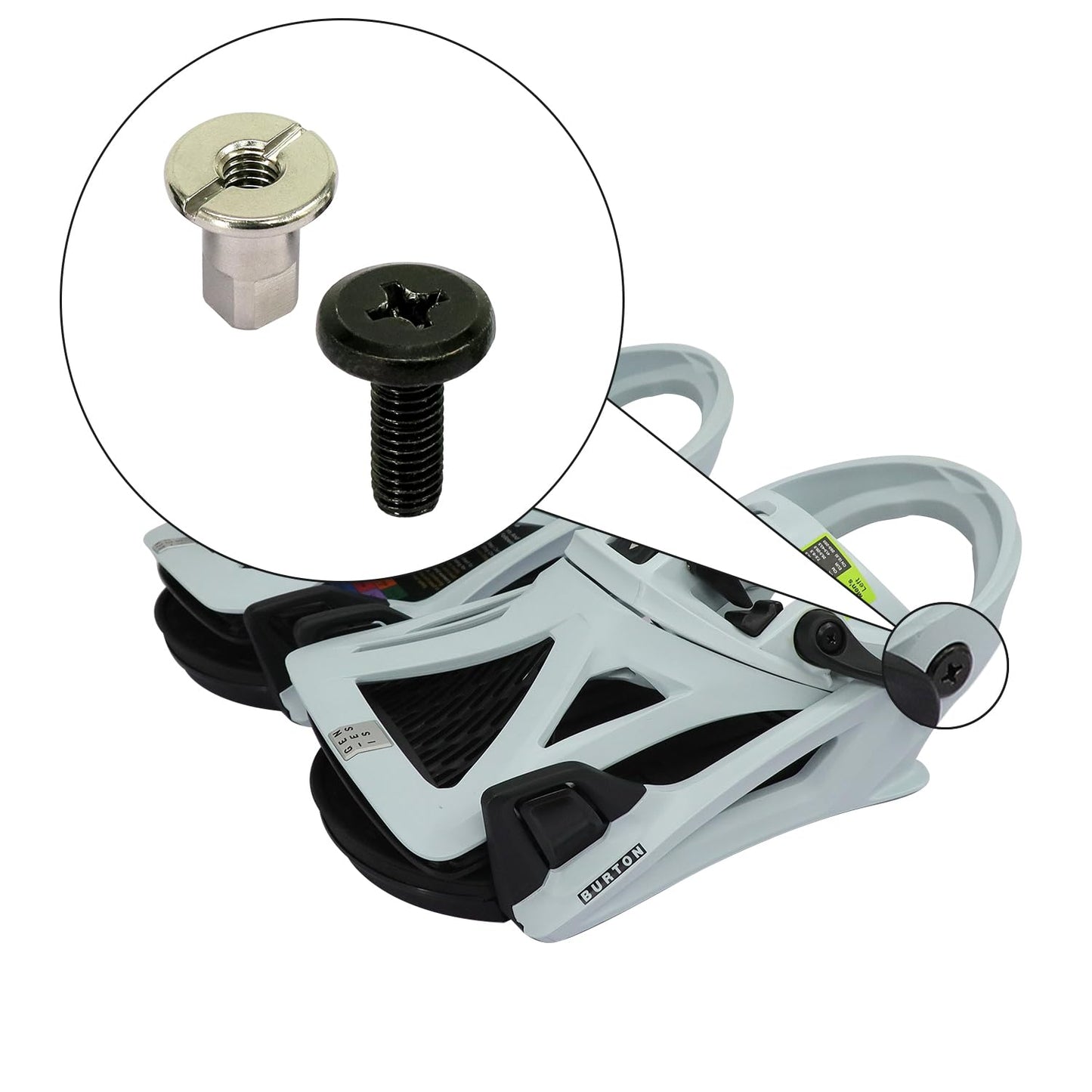 S-TEPONE Snowboard Binding Screws Set