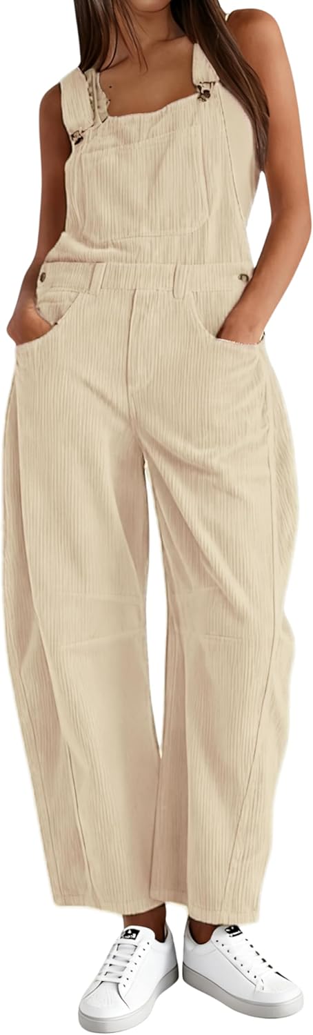 AMEBELLE Corduroy Overalls for Women - Stylish and Versatile