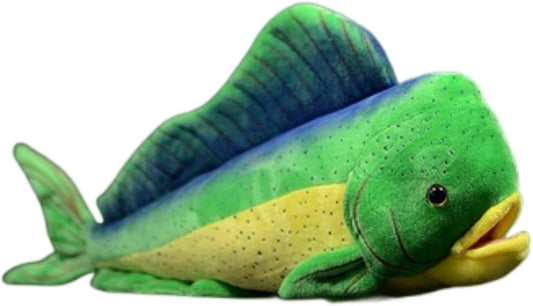 Lifelike Giant Mahi Mahi Plush - Deep Sea Toy
