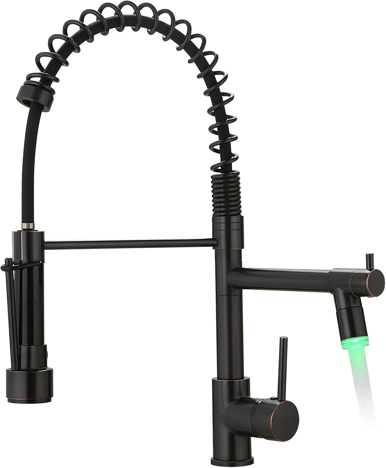 AIMADI Oil Rubbed Bronze Kitchen Faucet with Pull Down Sprayer