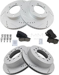 Front and Rear Brake Pad & Rotor Kit for 2003-2009 GX470 4Runner